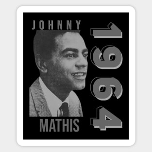 Johnny Mathis 1964 // Illustrations Sticker